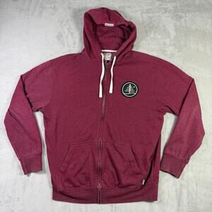 Burton x Mountain Dew Men’s Maroon Pullover Hoodie Collaboration Size S